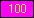 Magenta - value 100