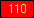 Red - value 110