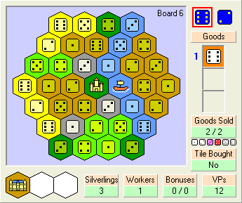 Sample player board