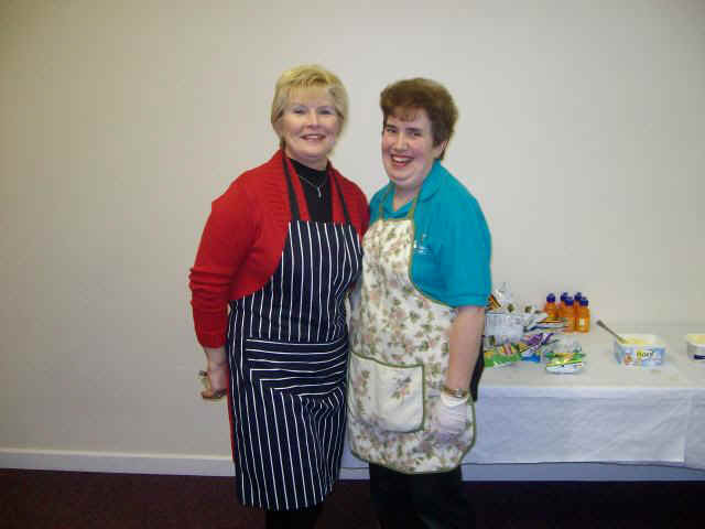 TringCon March 2010 - Catering staff - Linda and Valerie