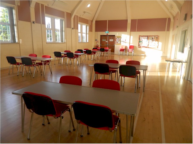 The empty hall